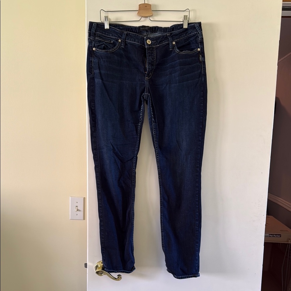Classic Blue Women's Jeans-Elyse Straight